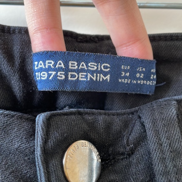 Zara basic Z1975 Skinny jeans in black - Picture 3 of 3